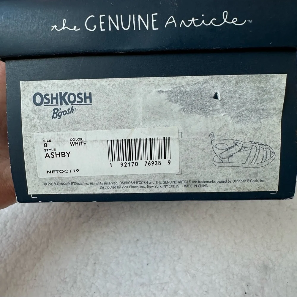 OshKosh Bgosh sparkly cream